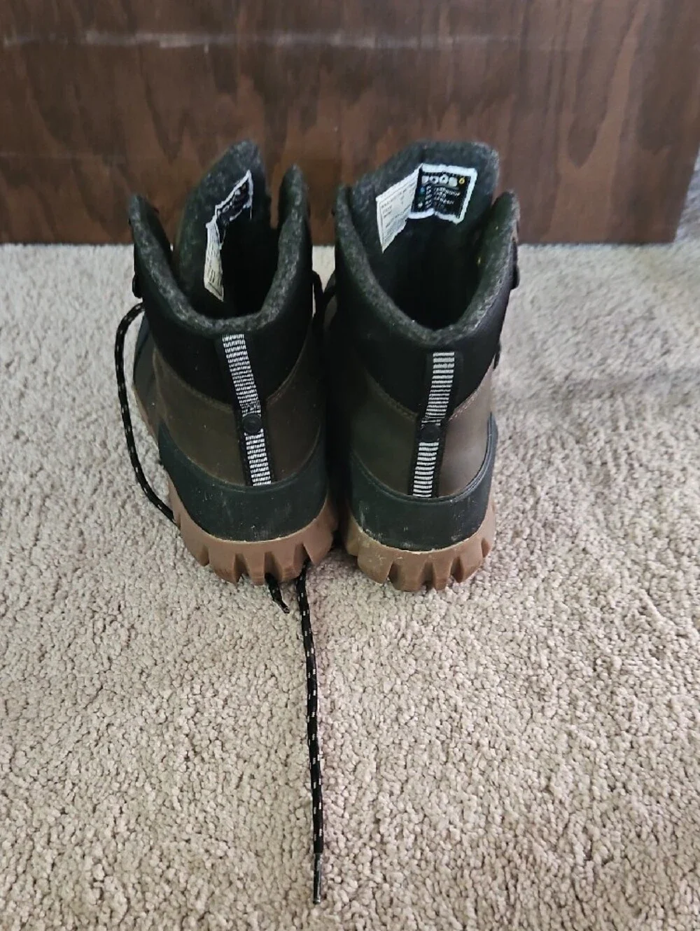 Bogs Arcata Urban Leather Mid - Lace-Up Casual Hiker Boots Sz 8